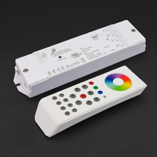 MLS RGBW 4-CHANNEL 8-ZONE INDOOR LED CONTROLLER W/ REMOTE 12V-24V